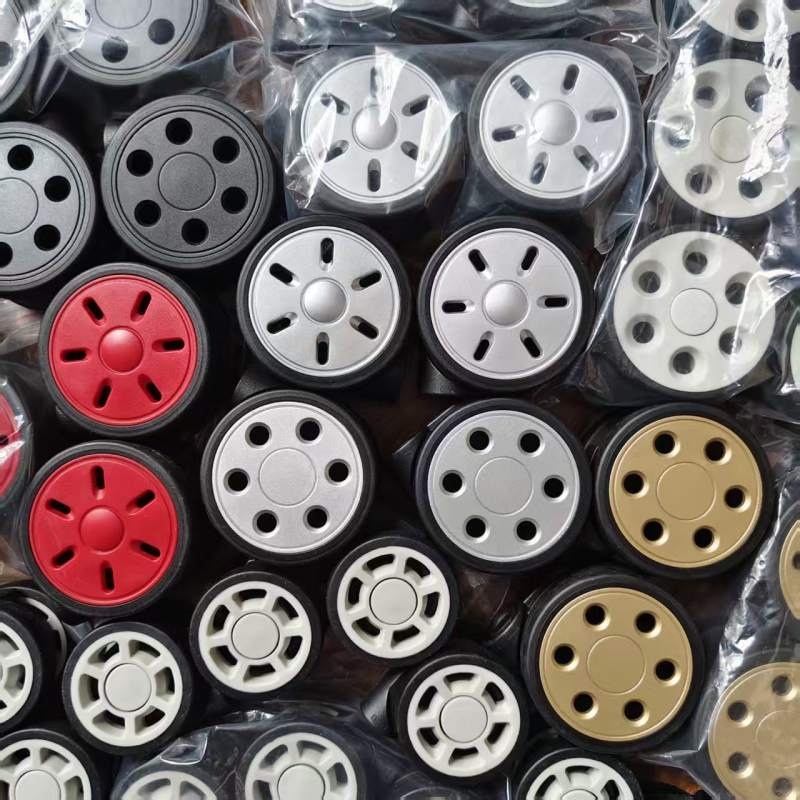 Silent Replacement Luggage Wheels - リモワ製スーツケースの車輪交換に最適。静音キャスター、回転キャスター、スーツケース修理用、旅行用スーツケースアクセサリー。