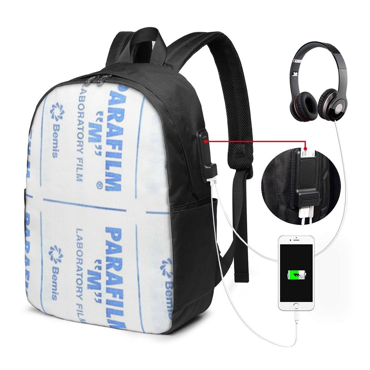パラフィルムは救世主です。バックパック、旅行用ノートブックバ - Backpacks のレビューと価格