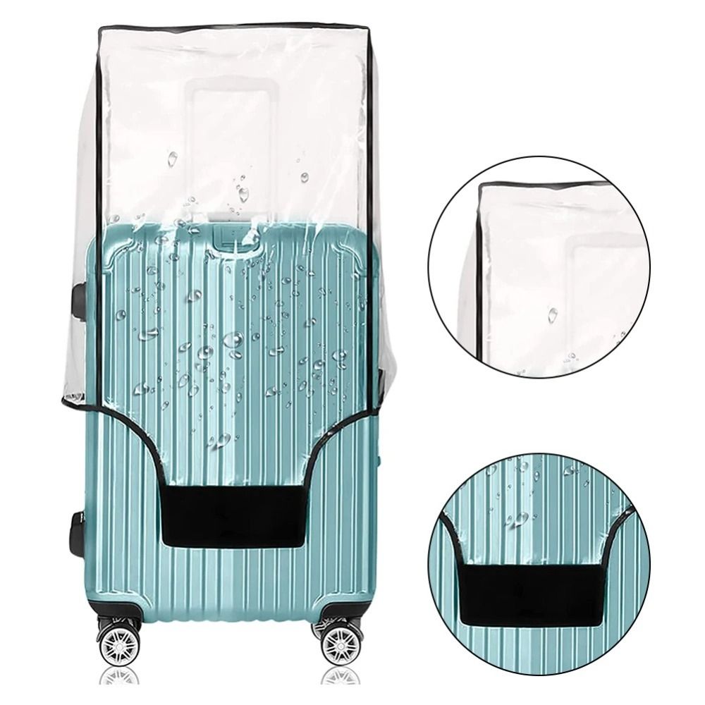 新しい旅行用荷物保護ケース PVC透明手荷物カバー 耐久性の - Luggage Protective Cover Transparent のレビューと価格