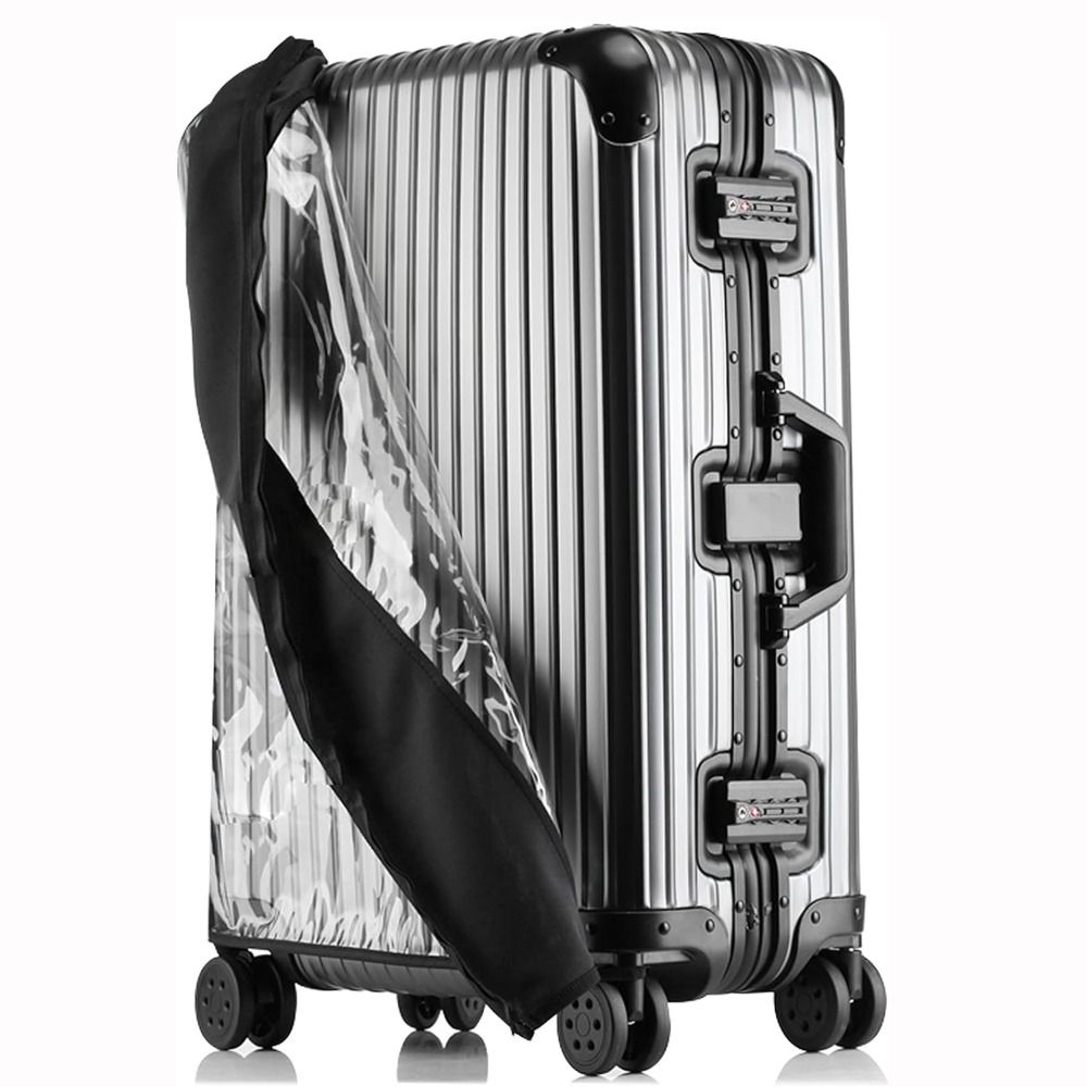 新しい PVC 透明スーツケースカバー防水分解不要クリア荷物 - Luggage Protective Cover Transparent のレビューと価格
