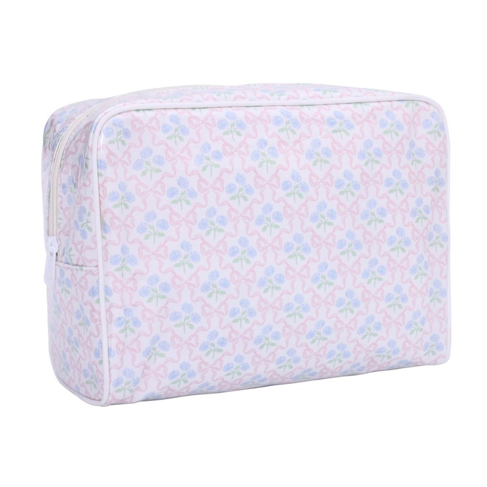 ポリエステル製PVC化粧ポーチ、二重構造、カラープリント、防 - Cosmetic Bags のレビューと価格