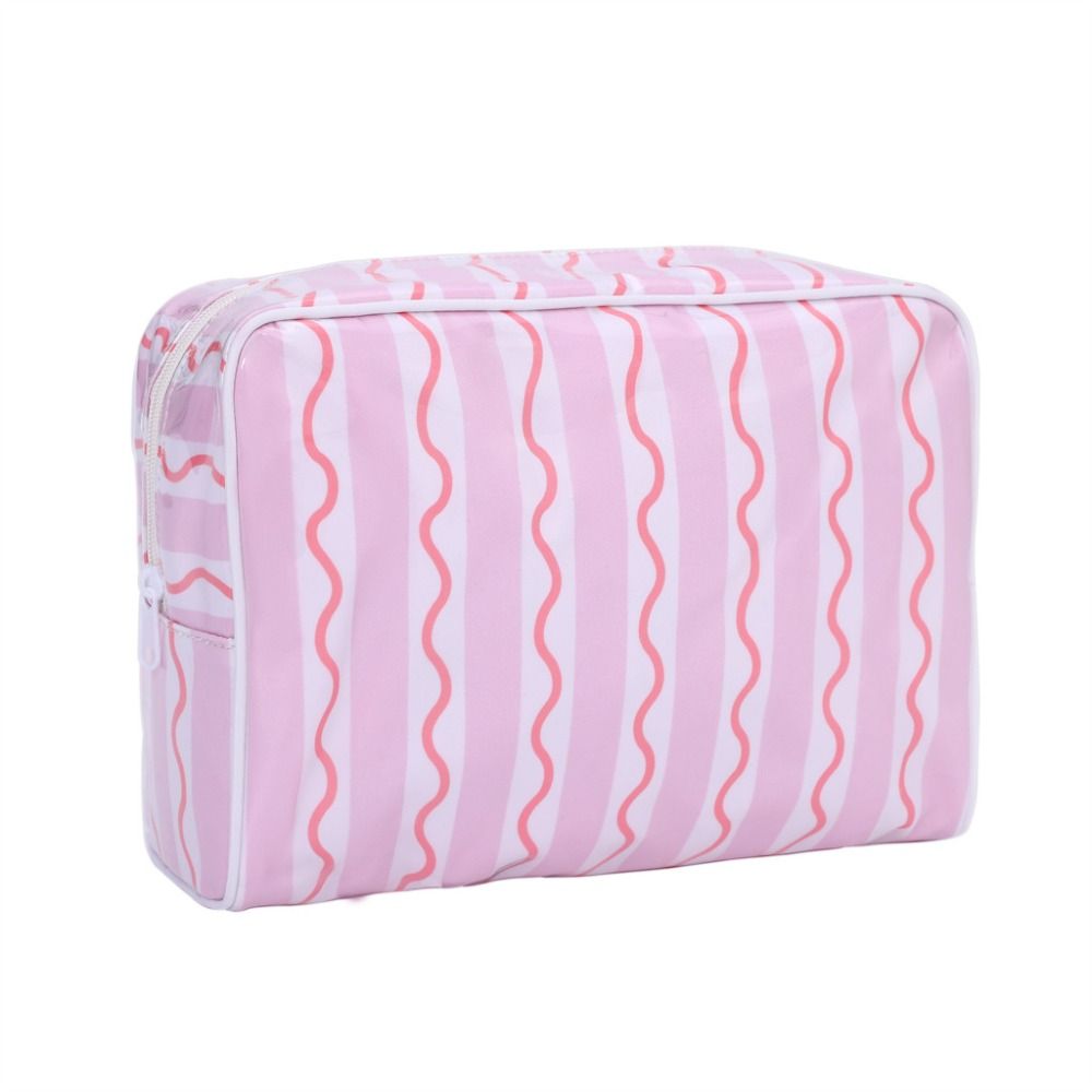 ポリエステル製PVC化粧ポーチ、二重構造、カラープリント、防 - Cosmetic Bags のレビューと価格