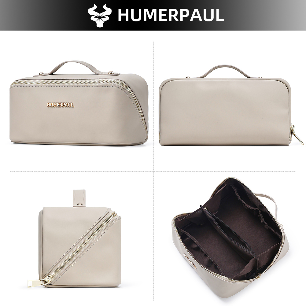 HUMERPAUL レディース フルグレインレザー製 メイク - Cosmetic Bags のレビューと価格