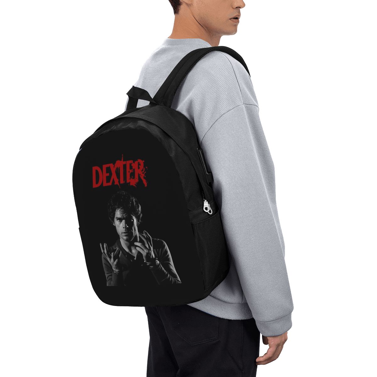 映画デクスター・モーガンバックパック旅行ノートブックバッグコ - Backpacks のレビューと価格